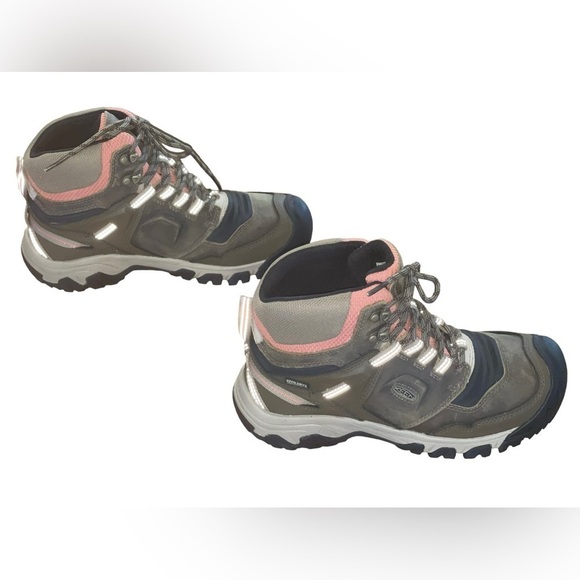 New w/box Keen women’s Ridge flex mid height boots. Size 9.5 - Picture 6 of 13